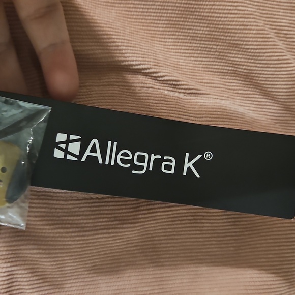 Allegra K Pink Corduroy Midi Skirt with Pockets and No Belt.  NWT - Picture 6 of 7